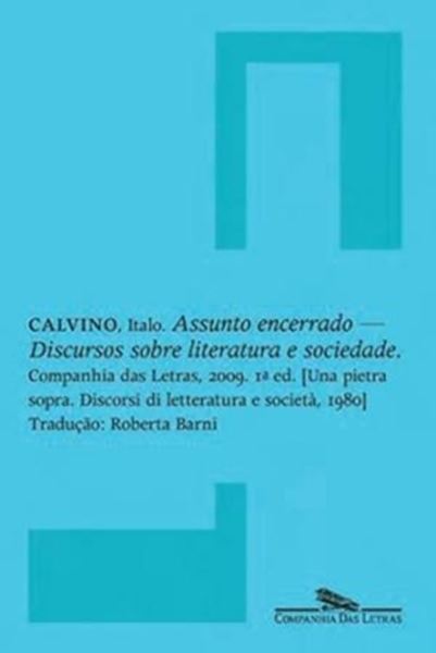 Picture of ASSUNTO ENCERRADO