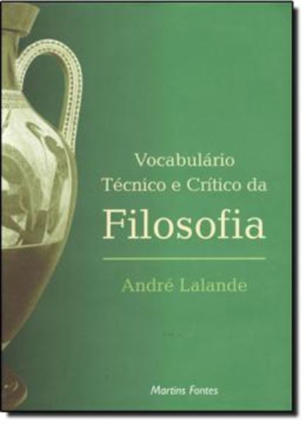 Picture of VOCABULARIO TECNICO E CRITICO DA FILOSOFIA