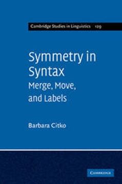 Imagem de SYMMETRY IN SYNTAX - MERGE, MOVE AND LABELS