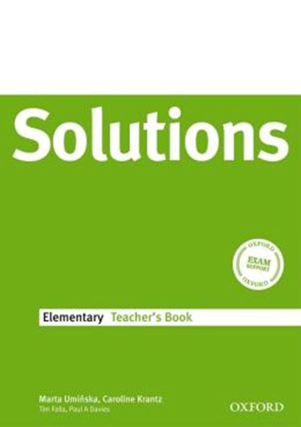 Picture of SOLUTIONS ELEMENTARY TB