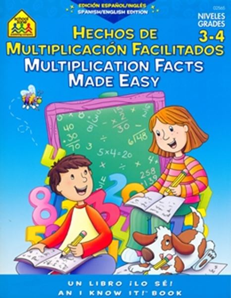 Picture of HECHOS DE MULTIPLICACION FACILITADOS - MULTIPLICATION FACTS MADE EASY - 3-4