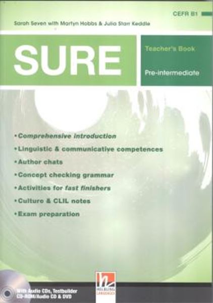 Picture of SURE PRE-INTERMEDIATE TB + AUDIO CDS + DVD