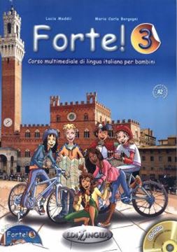 Imagem de FORTE! 3 - LIBRO DELLO STUDENTE ED ESERCIZI + CD AUDIO (A2)