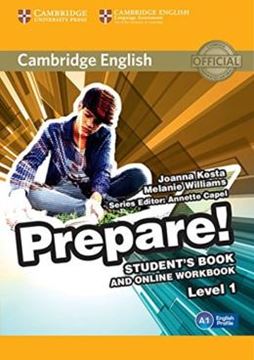 Imagem de CAMBRIDGE ENGLISH PREPARE! 1 STUDENT´S BOOK WITH ONLINE WORKBOOK - 1ST ED