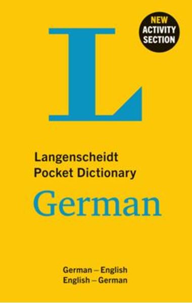 Picture of LANGENSCHEIDT POCKET DICTIONARY GERMAN