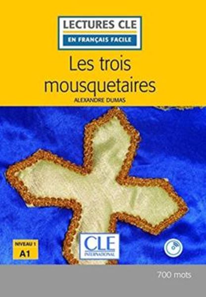 Picture of LES TROIS MOUSQUETAIRES - NIVEAU A1 - LIVRE + CD AUDIO - 2EME ED