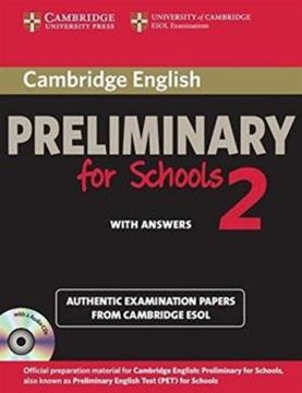 Imagem de CAMBRIDGE ENGLISH PRELIMINARY FOR SCHOOLS 2 SB ANSWERS AND AUDIO CDS