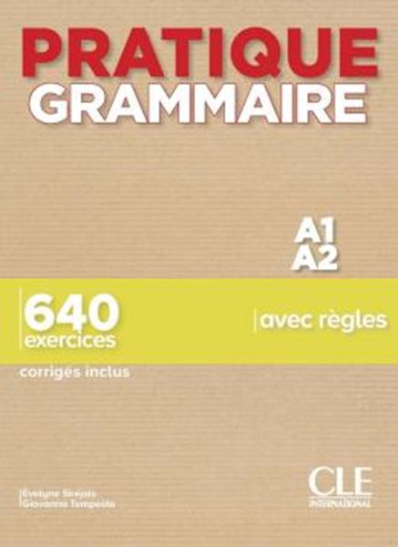 Picture of PRATIQUE GRAMMAIRE - NIVEAU A1-A2 - LIVRE + CORRIGES