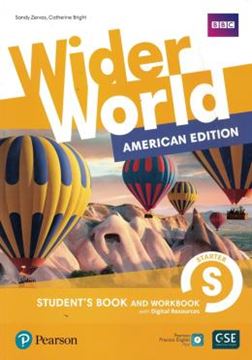 Imagem de WIDER WORLD STARTER STUDENTS BOOK AND WORKBOOK FOR PACK - AMERICAN