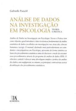 Imagem de ANALISE DE DADOS NA INVESTIGACAO EM PSICOLOGIA - TEORIA E PRATICA
