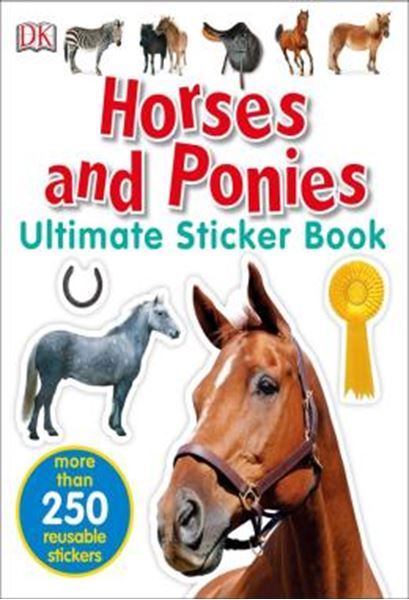 Picture of ULTIMATE STICKER BOOK - HORSES AND PONIES
