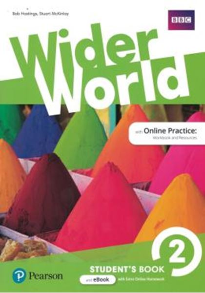 Picture of WIDER WORLD 2 SB & EBOOK WITH MY ENGLISH LAB + ONLINE PRACTICE - 1ST ED