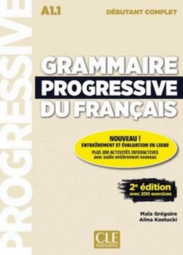 Imagem de GRAMMAIRE PROGRESSIVE DU FRANCAIS - NIVEAU DEBUTANT COMPLET - LIVRE + APPLI + CD AUDIO - 2EME ED