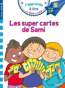 Imagem de J´APPRENDS A LIRE AVEC SAMI ET JULIE - CP NIVEAU 3 - LES SUPER CARTES DE SAMI