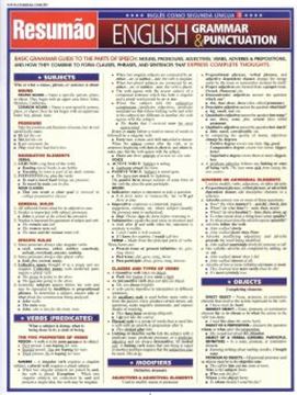 Imagem de RESUMAO - ENGLISH GRAMMAR E PUNCTUATION