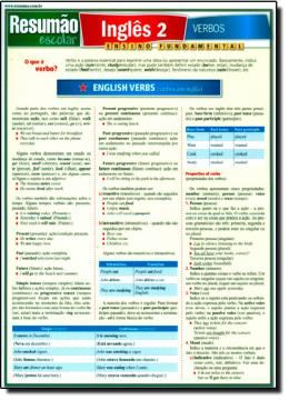 Imagem de RESUMAO - INGLES 2 VERBOS