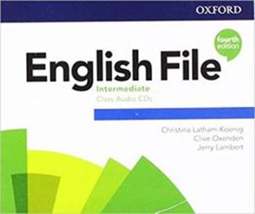 Imagem de ENGLISH FILE INTERMEDIATE CLASS AUDIO CDS - 4TH ED.