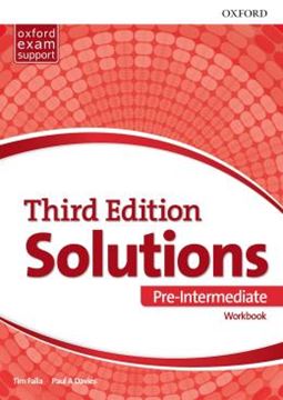Imagem de SOLUTIONS PRE-INTERMEDIATE WB - 3RD ED