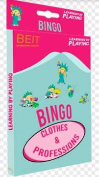 Imagem de BINGO - CLOTHES  PROFESSIONS