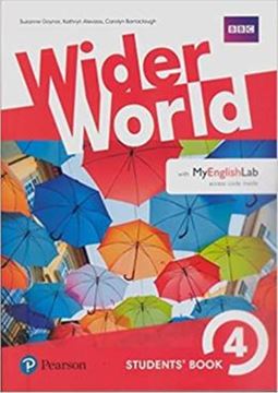 Imagem de WIDER WORLD 4 STUDENT BOOK  MEL  ONLINE  BENCHMARK YLE 