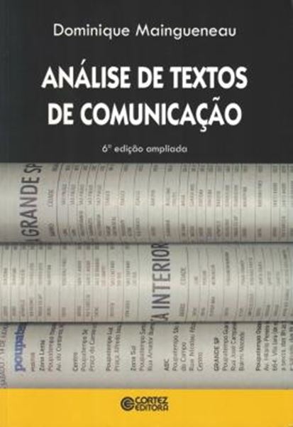 Picture of ANALISE DE TEXTOS DE COMUNICACAO - 6º ED