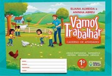 Imagem de VAMOS TRABALHAR - CADERNO DE ATIVIDADES - 1º ANO