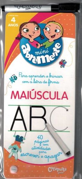 Picture of ABREMENTE ESCREVE E APAGA - MAIUSCULA - A PARTIR DE 4 ANOS