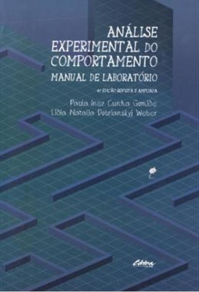 Picture of ANALISE EXPERIMENTAL DO COMPORTAMENTO - MANUAL DE LABORATORIO