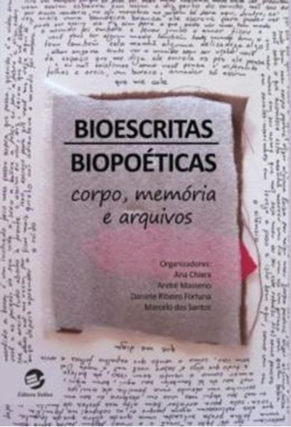 Picture of BIOESCRITAS, BIOPOETICAS - CORPO, MEMORIA E ARQUIVOS