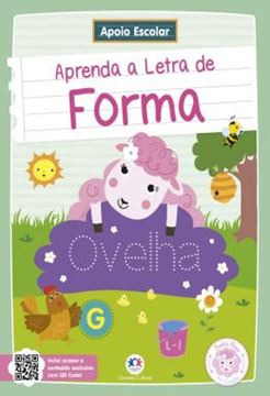 Imagem de APOIO ESCOLAR - APRENDA A LETRA DE FORMA - OVELHA ROSA NA ESCOLA