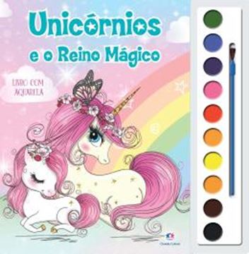 Imagem de COLECAO LIVRO COM AQUARELA - UNICORNIOS E O REINO MAGICO