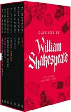 Imagem de BOX CLASSICOS DE WILLIAM SHAKESPEARE - COM 7 MARCADORES DE PAGINAS