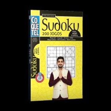 Imagem de COLECAO COQUETEL - SUDOKU - NIVEL FACIL/MEDIO/DIFICIL - 195ª ED