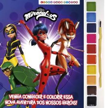 Imagem de LADYBUG VOL. 5 - LIVRO PARA PINTAR COM AQUARELA