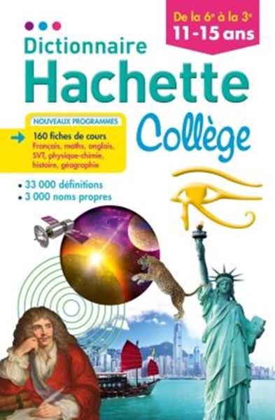 Picture of DICTIONNAIRE HACHETTE COLLEGE 11-15 ANS