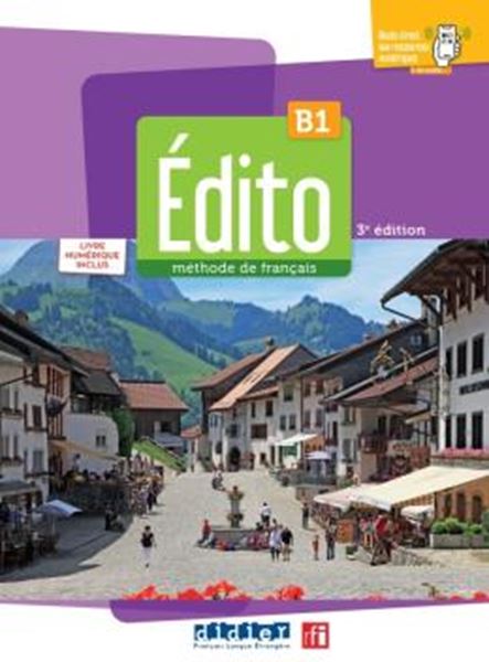 Picture of EDITO B1 - LIVRE ELEVE + LIVRE NUMERIQUE - 3EME ED.