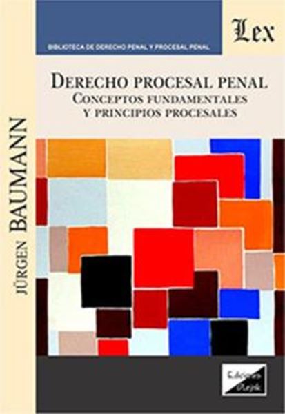 Picture of DERECHO PROCESAL PENAL - CONCEPTOS FUNDAMENTALES Y PRINCIPIOS PROCESALES
