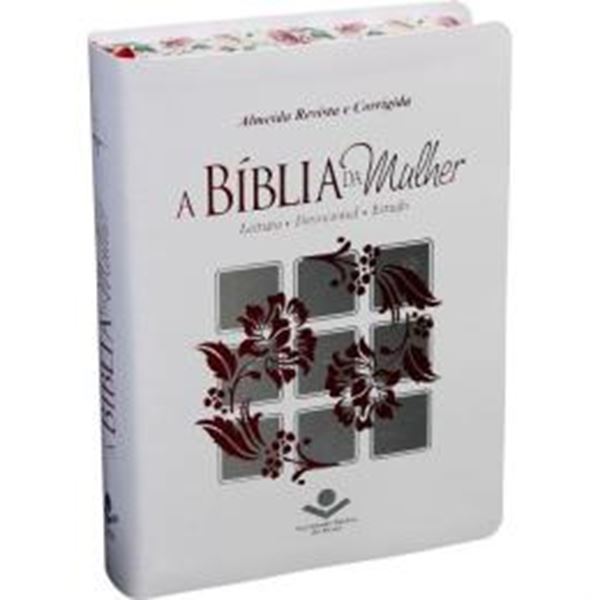 Picture of A BIBLIA DA MULHER - CAPA COURO BOUNDED BRANCA
