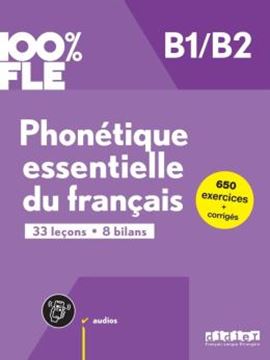Imagem de PHONETIQUE ESSENTIELLE DU FRANCAIS B1/B2 - LIVRE + DIDIERFLE.APP