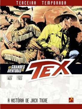 Imagem de AS GRANDES AVENTURAS DE TEX - TERCEIRA TEMPORADA - VOL. 1 - A HISTÓRIA DE JACK TIGRE