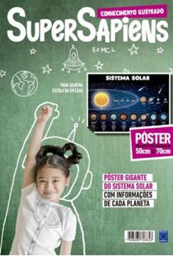 Imagem de SUPERSAPIENS - SISTEMA SOLAR (VERSAO LISA, SEM DOBRAS, ENVIADA EM TUBO PROTETOR)