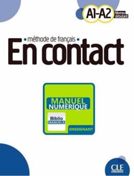 Picture of EN CONTACT A1-A2 - VERSION NUMERIQUE ENSEIGNANT MANUEL NUMERIQUE ELEVE