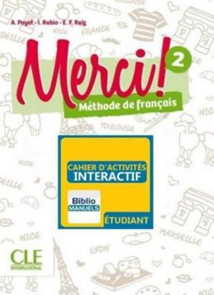 Picture of MERCI! 2 - CAHIER D´ACTIVITES VERSION NUMERIQUE