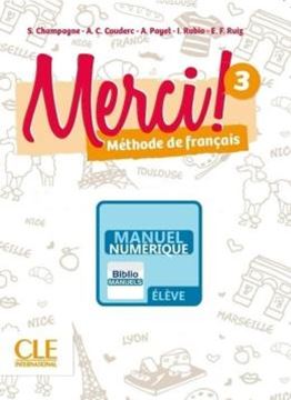 Imagem de MERCI! 3 - LIVRE DE L´ELEVE VERISON NUMERIQUE
