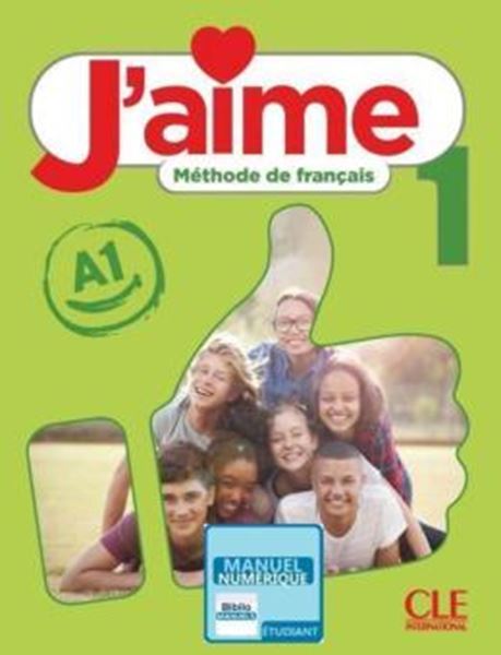 Picture of J´AIME 1 (A1) - LIVRE DE L´ELEVE VERSION NUMERIQUE BIBLIOMANUELS