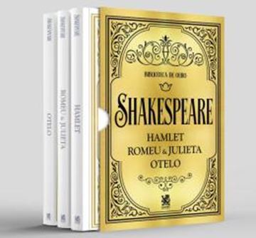 Imagem de BIBLIOTECA DE OURO - SHAKESPEARE - BOX COM 3 LIVROS