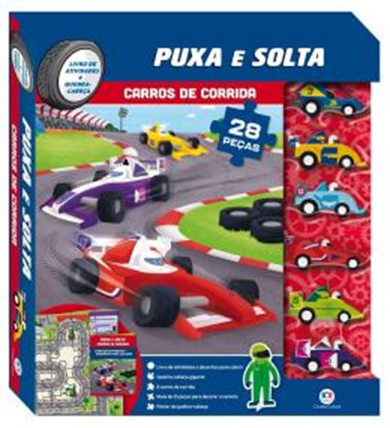 Picture of CARROS DE CORRIDA - COLECAO PUXA E SOLTA