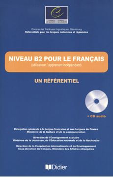 Imagem de NIVEAU B2 POUR LE FRANCAIS - UN REFERENTIEL - LIVRE + CD