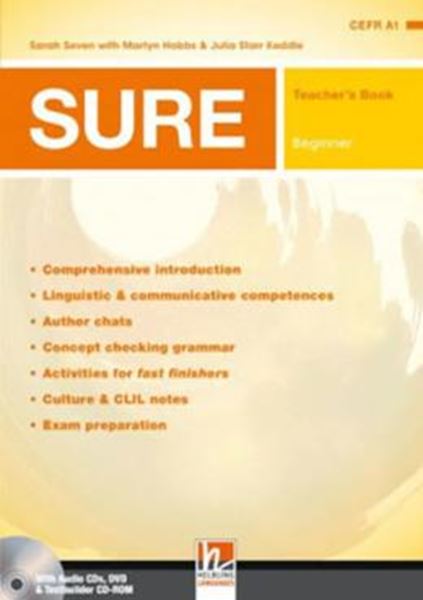 Picture of SURE BEGINNER TB - BRITISH ENGLISH + 3 AUDIO CDS + DVD + TESTBUILDER CD-ROM