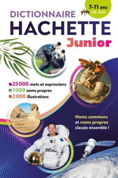 Picture of DICTIONNAIRE HACHETTE JUNIOR - CE-CM  7-11 ANS (2024)